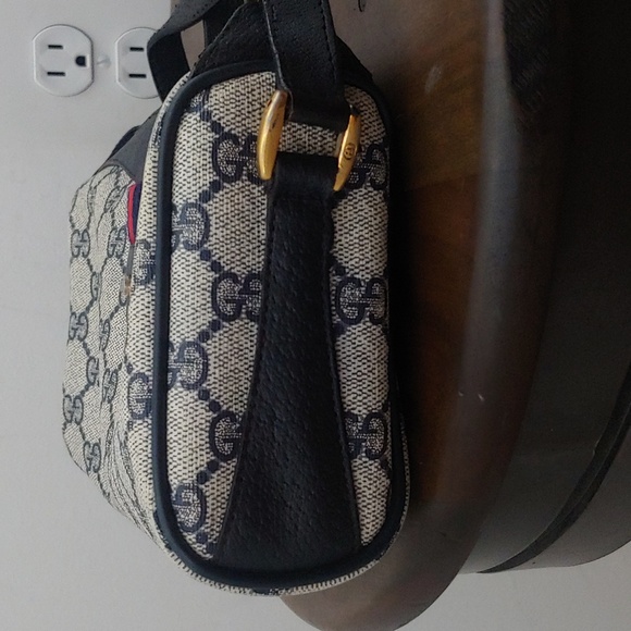 Authentic Vintage Gucci GG Monogram Supreme Sherry Web Ophidia Crossbody Bag - Picture 6 of 9
